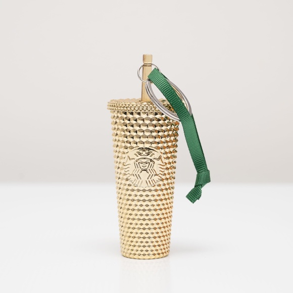 Starbucks Gold Studded Holiday Ornament Christmas 2022 - Picture 4 of 4